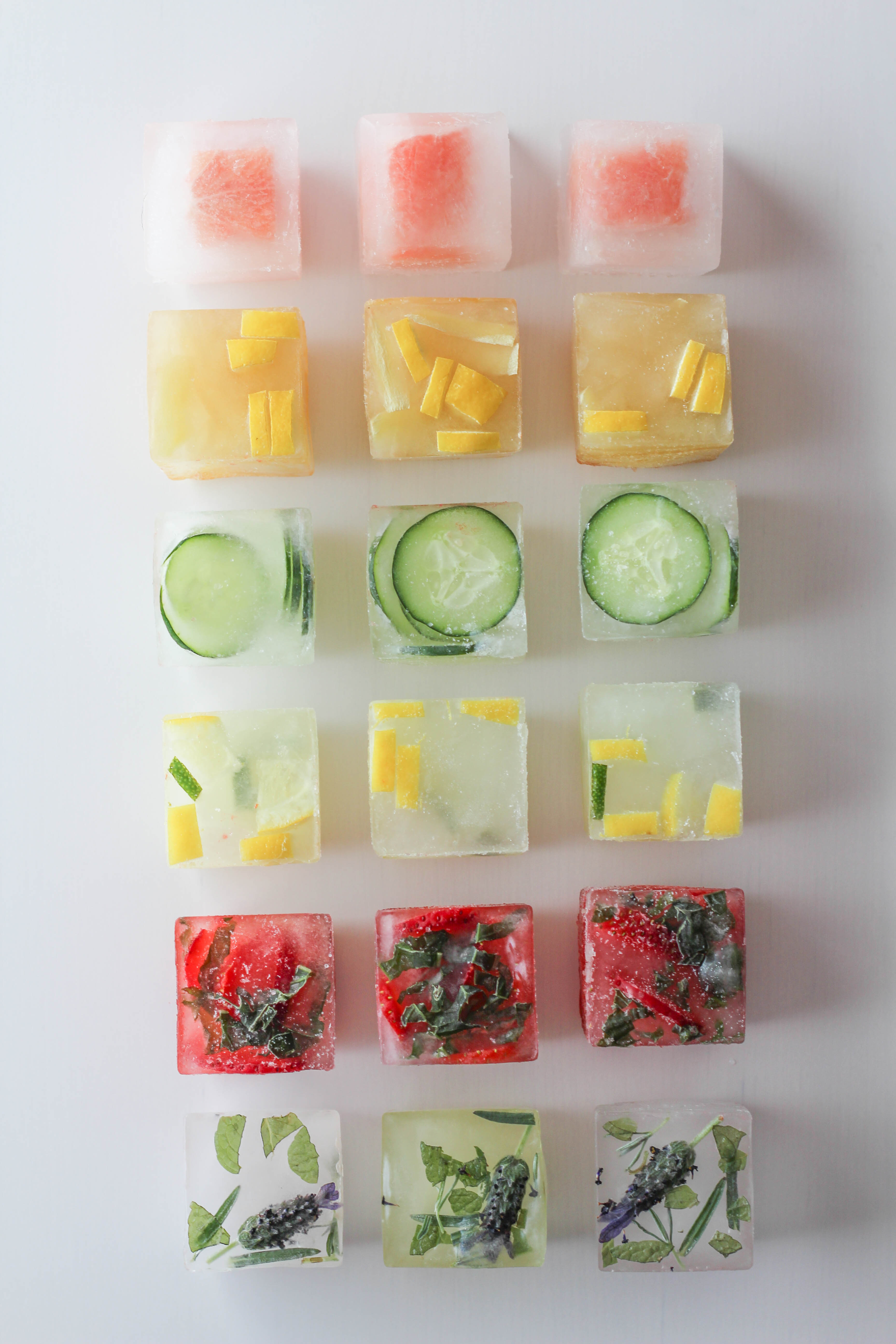 How To Make Frozen Smoothie Ice Cubes