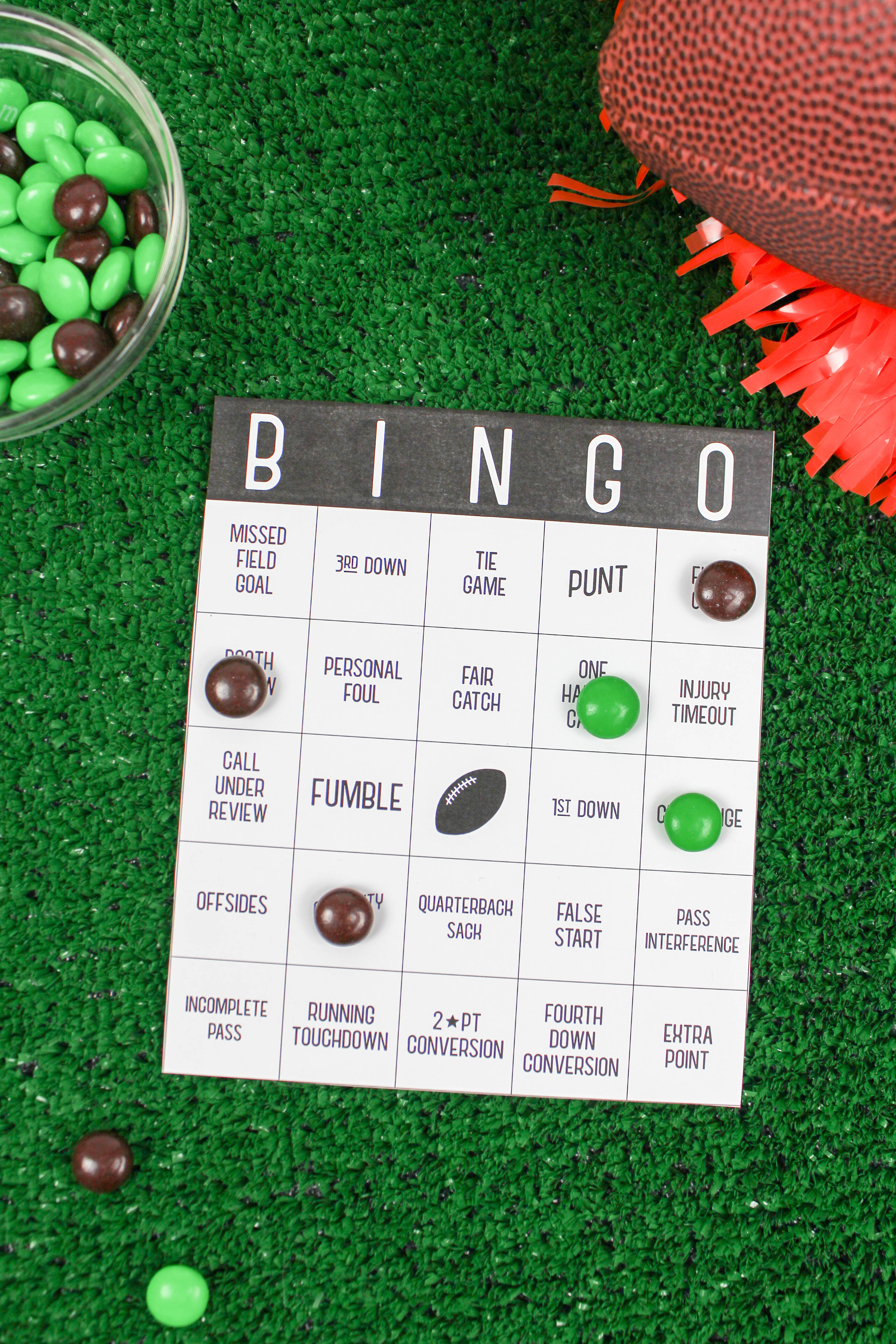 Printable Super Bowl Bingo Let s Mingle Blog