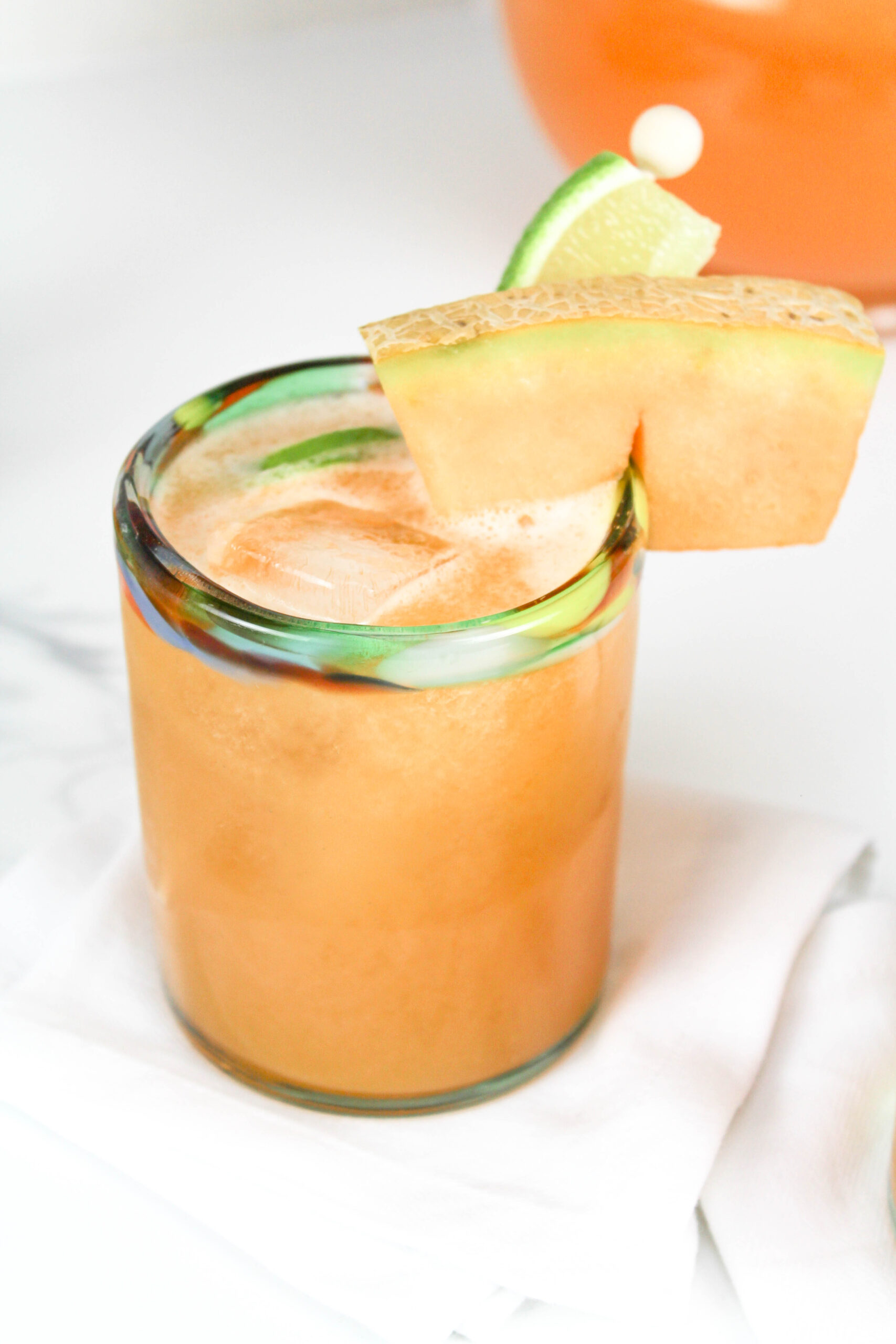 Cucumber Cantaloupe Agua Fresca Recipe (cucumber melon water